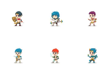 게임 캐릭터 아이콘 팩