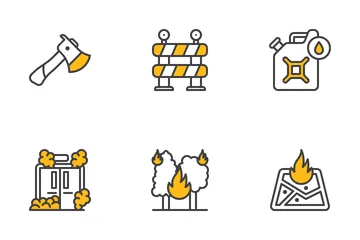 소방관 아이콘 팩