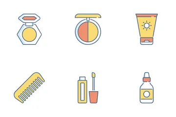 화장품 아이콘 팩