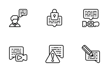 메시지 아이콘 팩