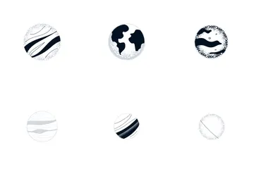 宇宙物体 アイコンパック