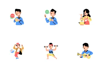 人々の活動 アイコンパック