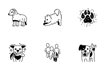 犬の散歩 アイコンパック