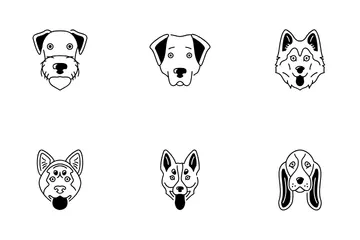犬のレース アイコンパック