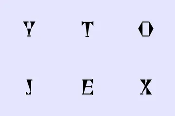 現代のアルファベット図像学 アイコンパック