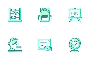 学校に戻る アイコンパック