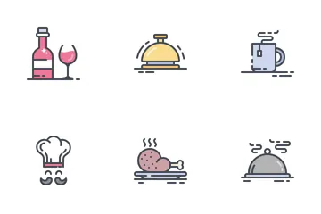 식당 아이콘 팩