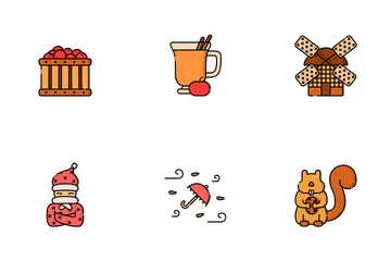 가을 아이콘 팩