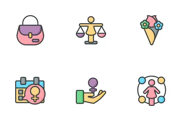 女性の日 アイコンパック