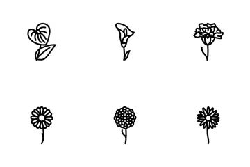 花 天然芳香植物 アイコンパック