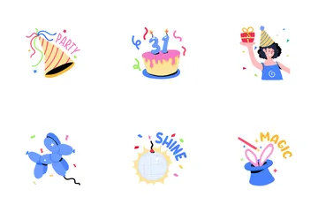 お誕生日おめでとう アイコンパック