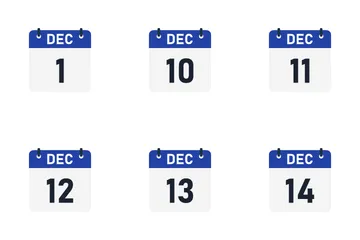 Décembre Pack d'Icônes