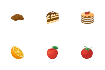 3d Food Realistic Icon Pack