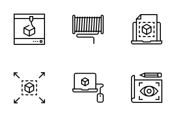 3D Modellierung Symbolpack