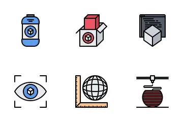 3d Printer Icon Pack