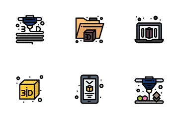 3d Printing Icon Pack