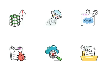404 Error Icon Pack