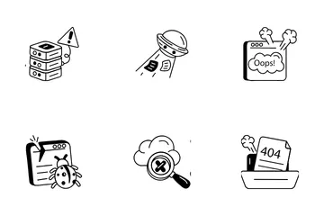 404 Error Icon Pack
