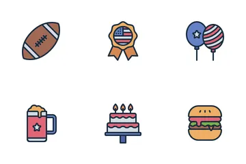 4th July Icon Pack