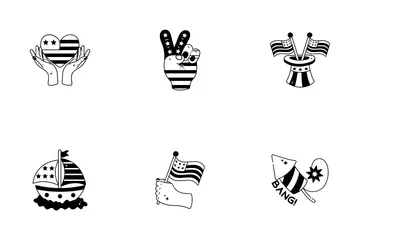 4th July Icon Pack