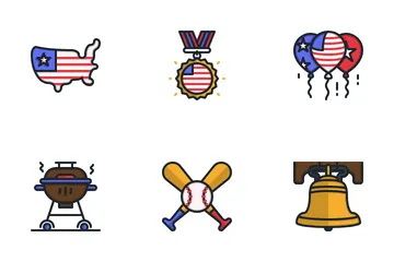 4th Of July Icon Pack