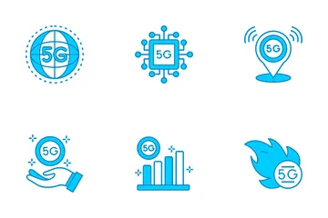 5g Pacote de Ícones
