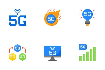 5G Technology Icon Pack