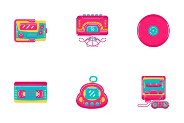 90s Technology Icon Pack
