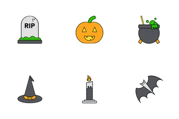 Le jour d'Halloween Pack d'Icônes