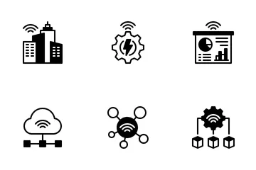 A Internet das Coisas Pacote de Ícones