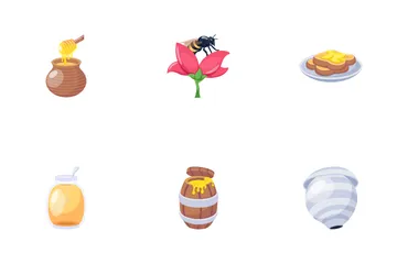 Abeja Paquete de Iconos