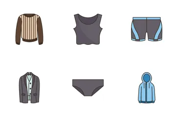 About Clothes Apparel Icon Pack