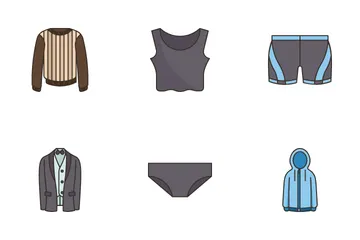 About Clothes Apparel Icon Pack