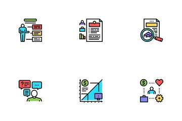 About Me Presentation Icon Pack