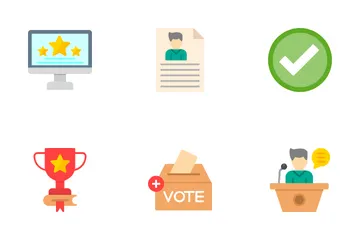 Abstimmung Wahl Symbolpack