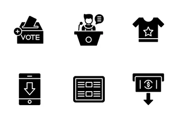 Abstimmung Wahl Symbolpack