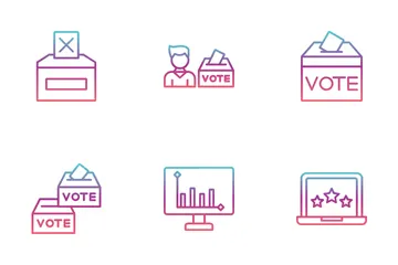 Abstimmung Wahl Symbolpack