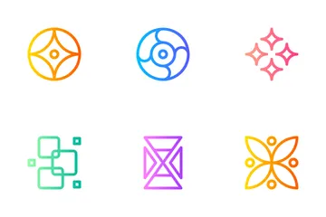 Abstract Shapes Icon Pack