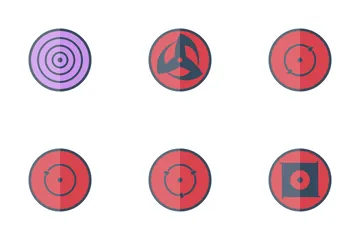 Abstrakter Kreis Symbolpack