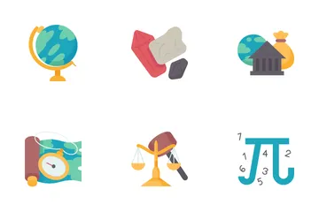 Academic Disciplines Icon Pack