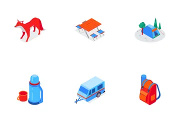 Cámping Icon Pack