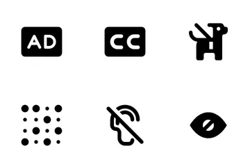 Accesibilidad Icon Pack