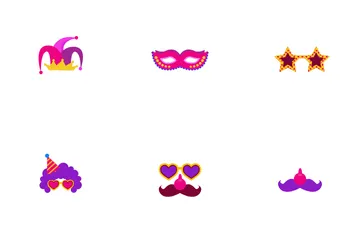 Accesorios de carnaval Icon Pack