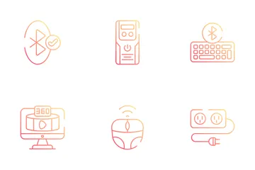 Accesorios de computador Paquete de Iconos