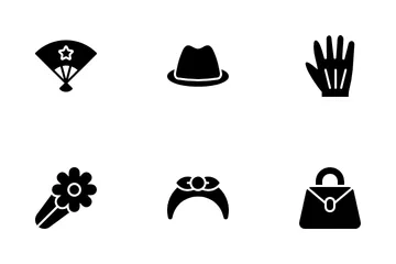 Accesorios de moda Icon Pack