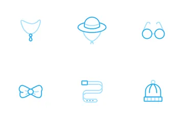 Accesorios de moda Paquete de Iconos
