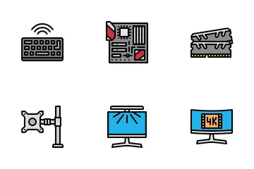 Accessoires informatiques Icon Pack