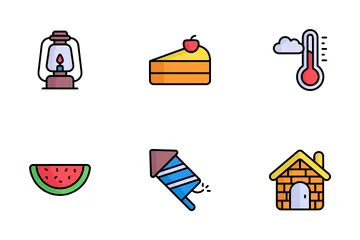 Acción de gracias Paquete de Iconos