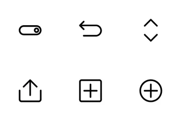 Acciones de la interfaz de usuario Paquete de Iconos