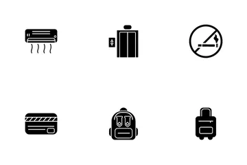 Accommodation And Hotel Icon Pack